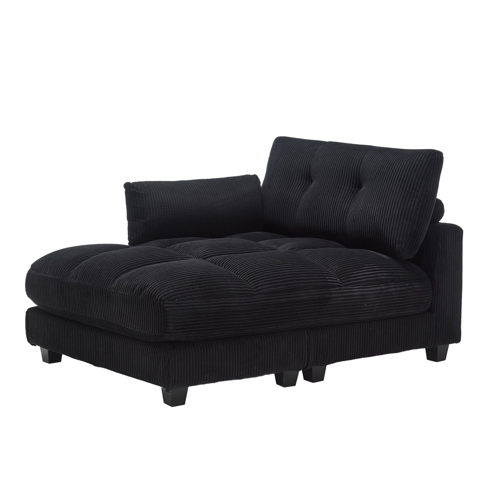 2-seater sofa in beige fabric Scandinavian style - AHBARM