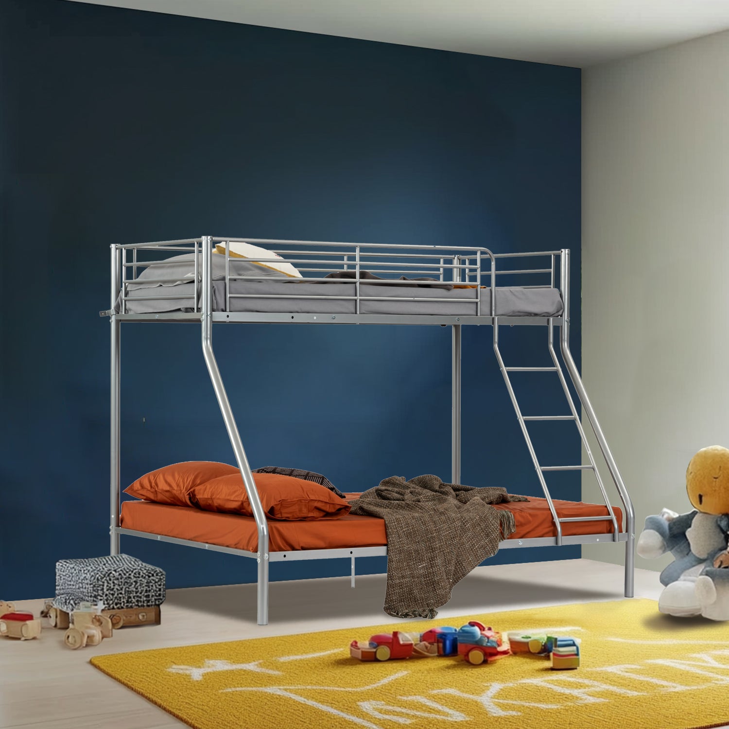 Bühne Bett 3 Sitze und 2 Stock