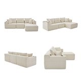 2-seater sofa bed in dark gray fabric with side pockets, modern convertible sofa