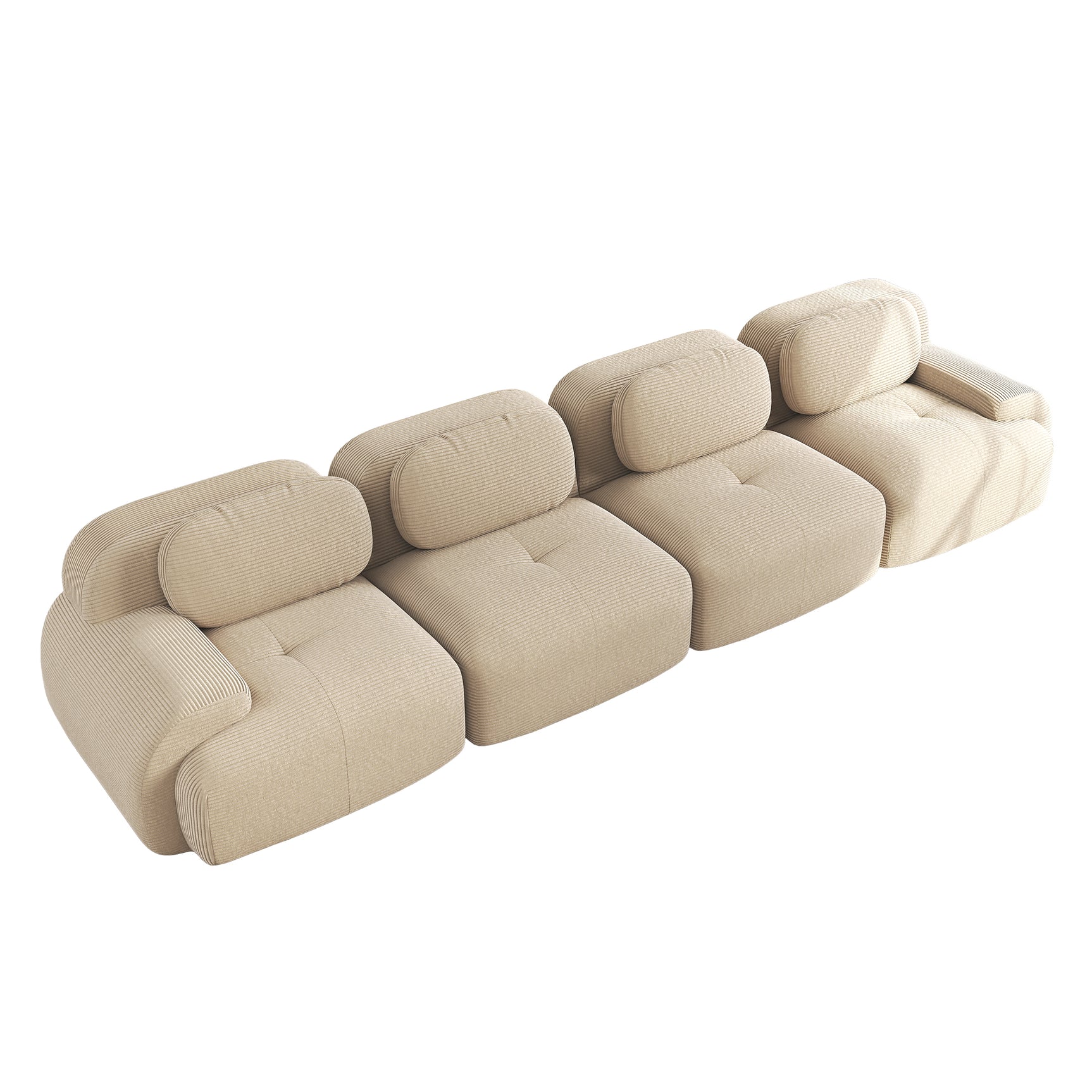 2-Sitzer-Schlafsofa aus dunkelgrauem Stoff mit Seitentaschen, modernes Schlafsofa
