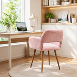 Scandinavian dining chair with black fabric armrests - CROMWELL BLACK Ⅰ