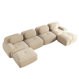 2-Sitzer-Schlafsofa aus dunkelgrauem Stoff mit Seitentaschen, modernes Schlafsofa