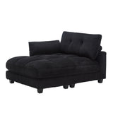 2-seater sofa in beige fabric Scandinavian style - AHBARM