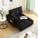 2-seater sofa in beige fabric Scandinavian style - AHBARM