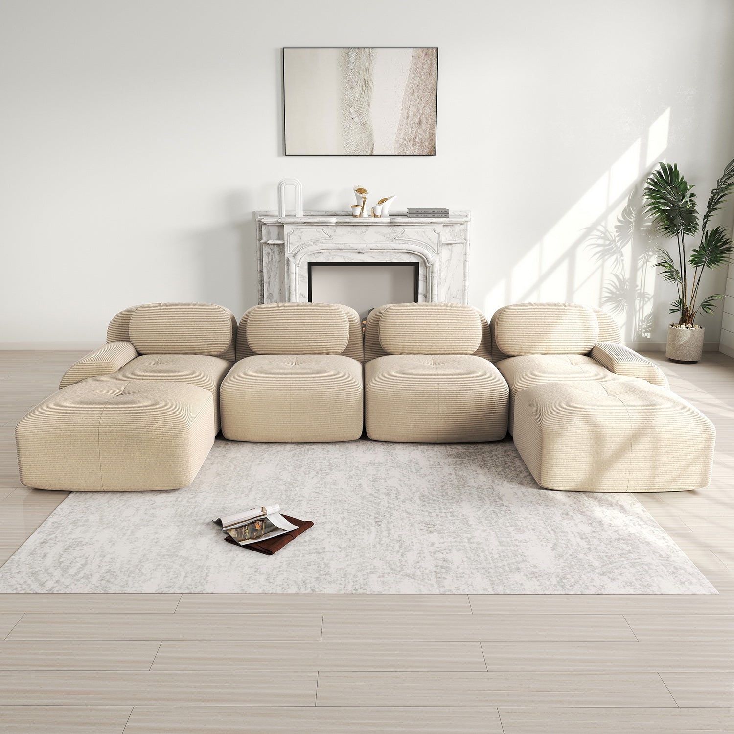 2-Sitzer-Schlafsofa aus dunkelgrauem Stoff mit Seitentaschen, modernes Schlafsofa