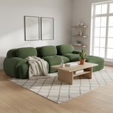 2-Sitzer-Schlafsofa aus dunkelgrauem Stoff mit Seitentaschen, modernes Schlafsofa