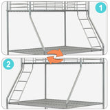 Bühne Bett 3 Sitze und 2 Stock