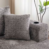 Canapé d’angle modulaire gris 3 place