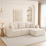 2-seater sofa bed in dark gray fabric with side pockets, modern convertible sofa
