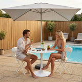 Round Table Table Table Table Timber Ø80 cm with 4 black velvet chairs, modern and comfortable style
