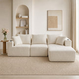 2-seater sofa bed in dark gray fabric with side pockets, modern convertible sofa