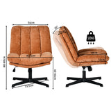 Fauteuil de relaxation réglable et pivotant avec accoudoirs et assise épaisse en chenille rouge - CONFOD