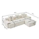 2-seater sofa bed in dark gray fabric with side pockets, modern convertible sofa