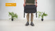 Foldable side table for laptop, adjustable sofa adjustable sofa with tilting tray and cup holder-baseline