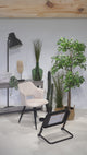 Table d’appoint pliable pour ordinateur portable, bout de canapé réglable en hauteur avec plateau inclinable et porte-gobelet - BASELINE