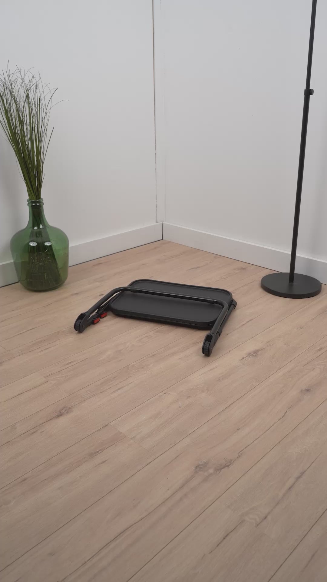 Table d’appoint pliable pour ordinateur portable, bout de canapé réglable en hauteur avec plateau inclinable et porte-gobelet - BASELINE